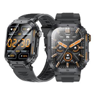 户外运动智能手表男士款多功能健康睡眠监测心率血氧大屏方形手环