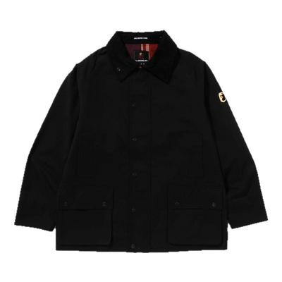 灯芯绒工装风夹克BAPE