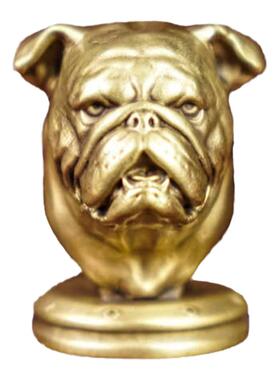 全铜斗牛犬摆件装饰品