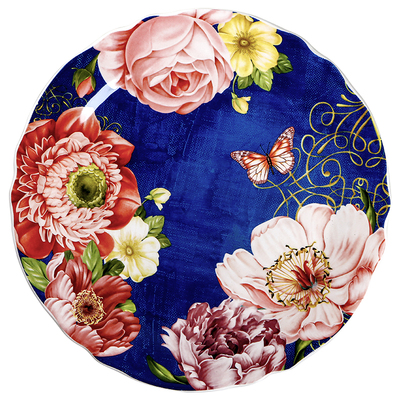 11英寸餐盘陶瓷平盘欧美不规则