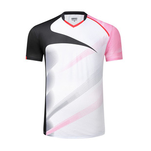 速干羽毛球服套装男女夏季比赛短袖T恤训练修身运动网球衣裙裤子