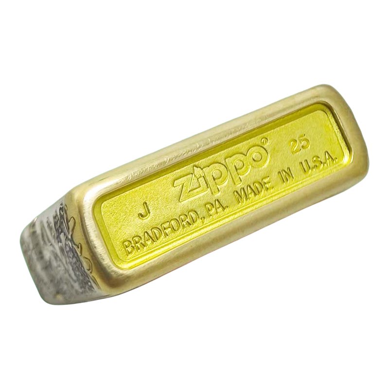 ZIPPO打火机限量侧三面盘龙纹
