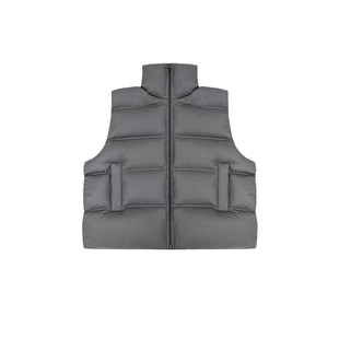 张婧仪同款羽绒马甲背心女秋冬季新款外穿保暖百搭坎肩面包服外套