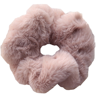 包邮日系秋冬羊毛绒大肠发圈软妹少女甜美仿兔毛韩国猪肠头绳发饰