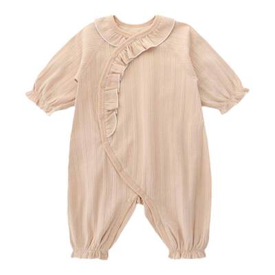 巴厘小猪轻氧棉秋季新生儿连体衣