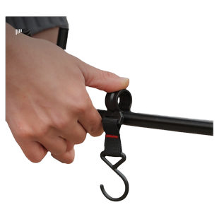 置物架挂钩塑钢卡扣织带挂扣户外露营用品野餐装备晾衣绳餐具钩子