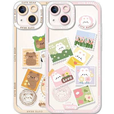 苹果15pm软胶三川志苹果12透明11