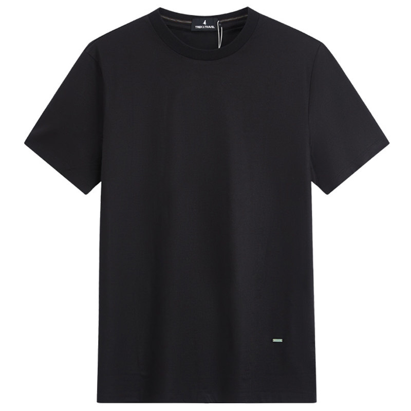 [可机洗桑蚕丝]TREKTRAVEL德国飞鹰短袖T恤男夏季透气冰丝打底衫