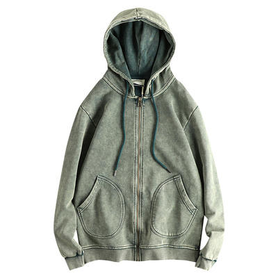 美式复古高街重水洗卫衣