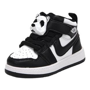 宝宝鞋子冬款幼童鞋男童1到3岁软底婴儿学步鞋加绒棉鞋运动鞋女宝