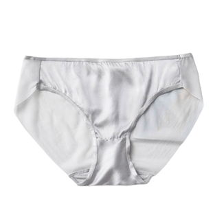 桑蚕丝透气内裤无痕抑菌蚕丝裆三角裤中腰性感短裤头弹力底裤原装