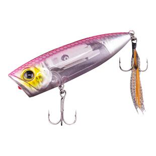 钓之猪路亚饵闪光波爬浮水远投水面系之字狗翘嘴鱤鱼鲈鱼黑鱼假饵