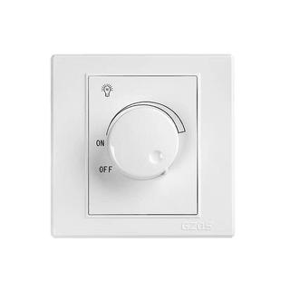 LED调光开关可控硅无极调光旋钮调节灯光亮度86型控制面板调光器