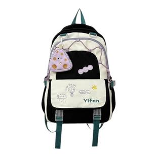 书包女生小学生2025新款书包初中女生高颜值初中女生书包ins小众