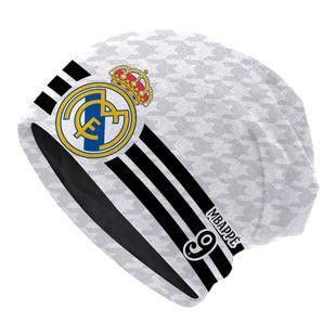 皇马队24-25赛季姆巴佩贝林厄姆足球迷包头帽子男女保暖套头棉帽