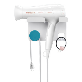 吹风机置物架免打孔粘贴支架风筒挂架卫生间浴室收纳电吹风机架子