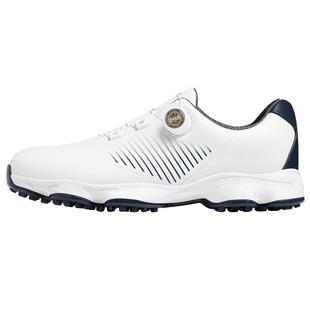 美国PGA 宽版高尔夫球鞋男士休闲运动鞋旋钮鞋带训练男鞋防水鞋子