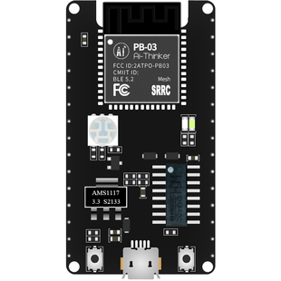 安信可低功耗蓝牙BLE5.2模组PHY6252芯片PCB天线 PB-03模块开发板