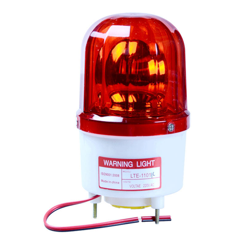 高分贝声光报警器1101k旋转警示灯24V磁吸指示信号灯防水蜂鸣器
