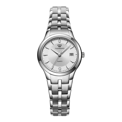 天王精致小表盘钢带女士手表