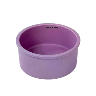 Miapet创意彩色护边直身碗纯色陶瓷宠物碗防打翻喝水碗狗碗吃饭碗