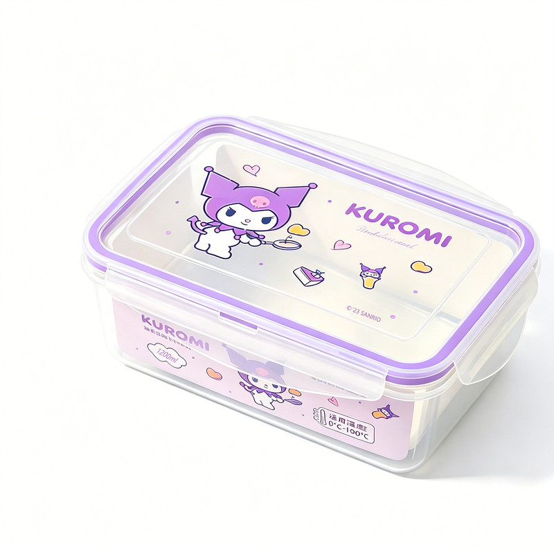 MINISO名创优品三丽鸥保鲜盒饭盒便当微波炉加热上班学生带饭水果