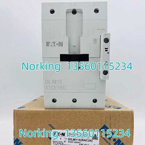 议价EATON伊顿穆勒 接触器DILM115全新原装RAC24V50/60HZ进口UL认