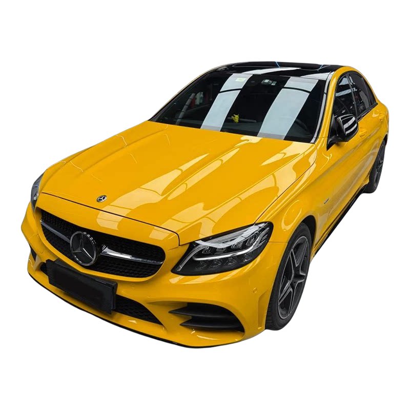 PET水晶葵花黄汽车改色膜