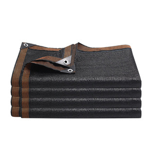 加厚加密遮阳网防晒网隔热遮阴家用庭院阳台楼顶遮光抗老化庶阳