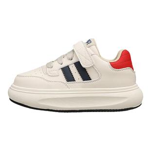 jeep男童运动鞋春秋季小白鞋2025新款女童鞋子魔术贴儿童低帮板鞋