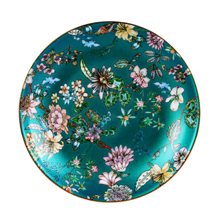 德罗嘉7英寸骨瓷月光盘骨碟吐骨头吐鱼刺小蝶点心碟小菜碟子盘子