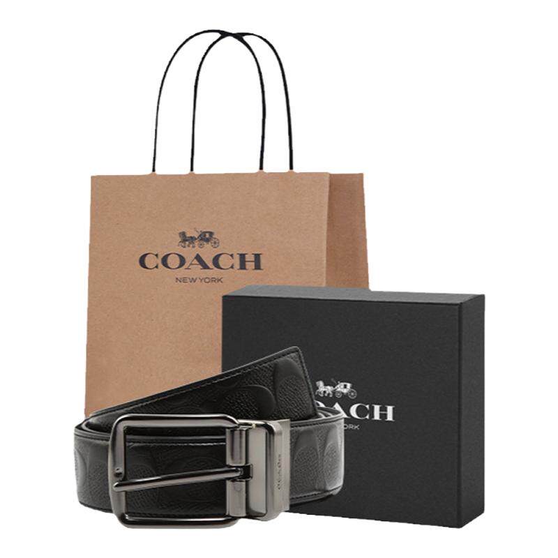 COACH/蔻驰腰带商务休闲男士皮带