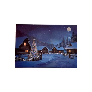 温变圣诞贺卡卡片圣诞节礼物惊喜送女友情侣创意高级感送男生温感