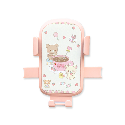 新款2025电动车手机支架外卖固定防震可爱卡通摩托自行车防雨导航