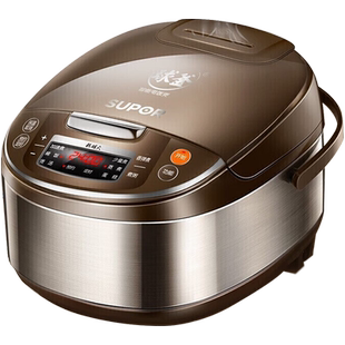 苏泊尔电饭煲家用5L大容量多功能智能电饭锅球釜柴火饭煮饭锅旗舰