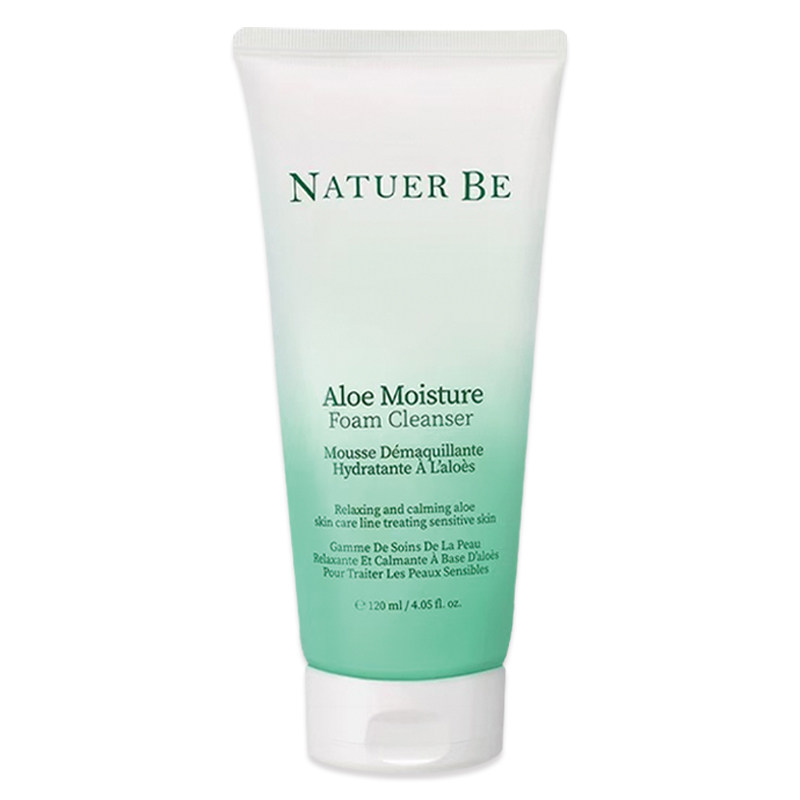 Natuer Be/奈碧芦荟洗面奶泡沫洁面乳清洁韩国进口正品官方旗舰店
