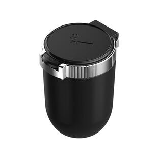 车载烟灰缸男车内创意个性悬挂式带盖汽车用品大全自动开盖现代