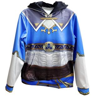 COS女装连帽卫衣塞尔达公主王国之泪周边服装儿童表演服装演出服