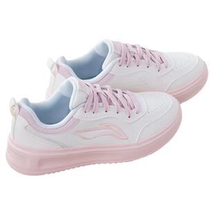 李宁板鞋女鞋好运2026春季新款舒适百搭软弹透气女士休闲鞋运动鞋