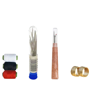 34件套手缝针家用大眼细长传统手工缝衣被子针小针绣花手缝针线