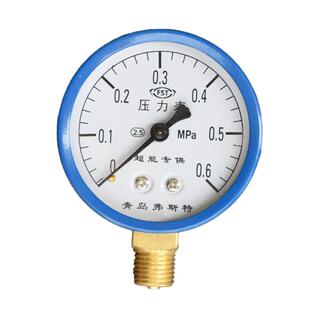 无塔压力罐配件2分压力表接头打压y60高精耐震测自来供水器气仪表