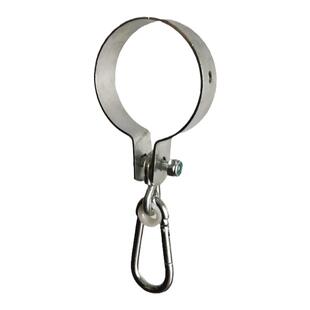 儿童秋千配件圆管专用挂钩承重吊环圆形扣件室外玩具户外木架吊钩