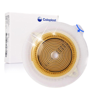 康乐保2833 二件式造口袋60mm造瘘袋大便袋康乐宝肛门袋造口底盘