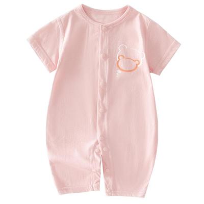 棉恋森婴儿衣服连体衣纯棉夏季