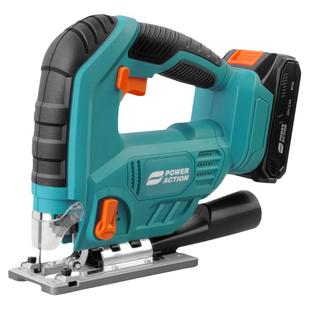 普力捷锂电曲线锯充电式电动家用木工电锯手持木板线锯小型切割机