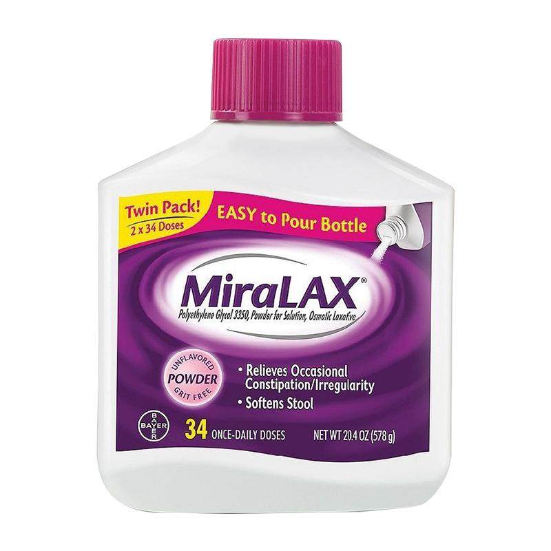美国MiraLAX成人宝宝便*秘软化