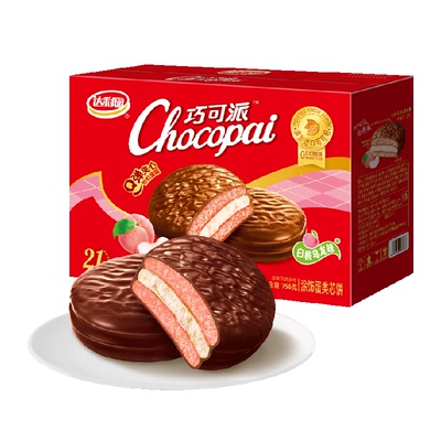 达利园巧可派糕点零食