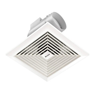 艾美特8寸卫生间厨房吸顶排气扇排风扇管道式通风换气扇开孔200mm
