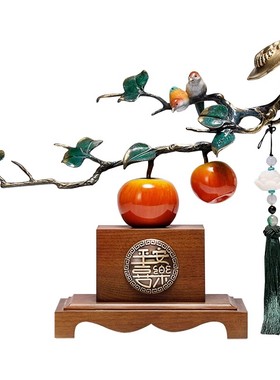 京茵客厅黄铜礼品寓意好摆件