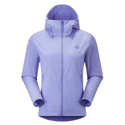 伯希和女款软壳轻量防风冲锋衣